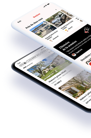 image reprsentant 2 tlphones avec l'application paruvendu.fr