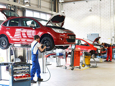visuel Garage, station-service