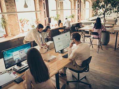 Visuel Bureaux en coworking