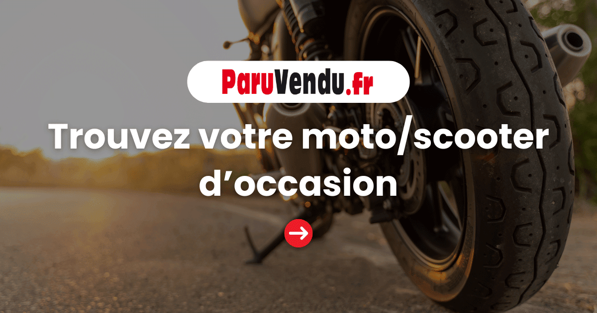 Trouvez votre moto, scooter, 2 roues d'occasion sur ParuVendu.fr