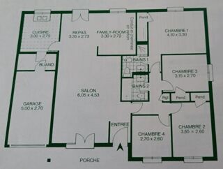  Maison � louer 5 pi�ces 