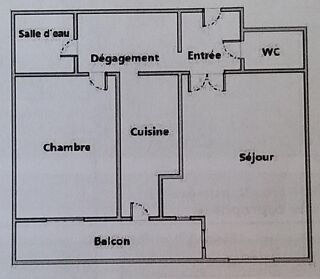  Appartement � louer 2 pi�ces 