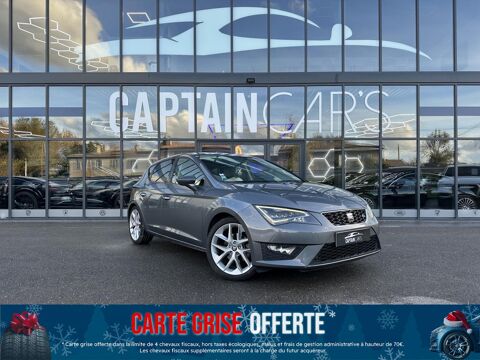 Seat Leon FR 2.0 TDI 150CH START & STOP APPLE CARPLAY - ENTRETIEN A JO 2016 occasion Montussan 33450