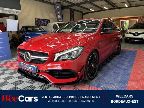 Mercedes Classe CLA SHOOTING BRAKE 2.0 45 380 AMG 4MATIC SPEEDSHIFT-DCT BVA 2016 occasion Artigues-près-Bordeaux 33370
