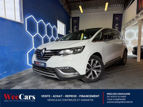 Renault Espace 1.6 DCI TWIN-TURBO 160CH ENERGY INITIALE PARIS 7PL EDC BVA - 2016 occasion Angoul&ecirc;me 16000