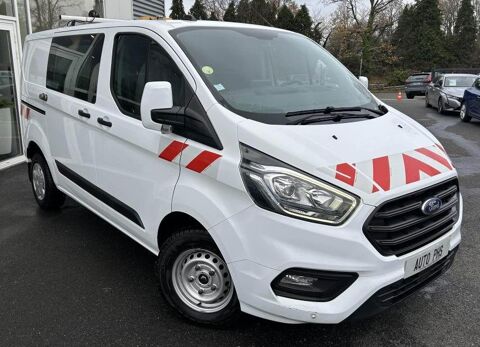 Ford Transit Custom FOURGON 2.0 ECOBLUE 130ch HYBRID 280 L1H1 2020 occasion Orvault 44700