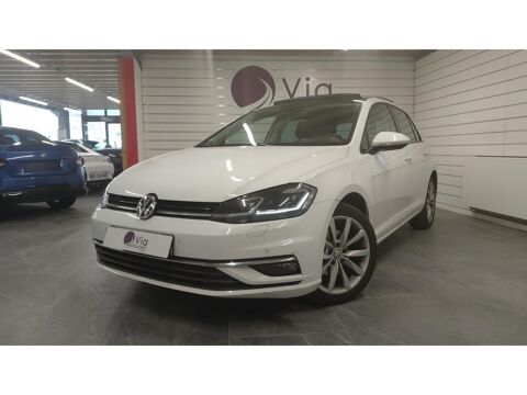 Volkswagen Golf 1.4 TSI 125 CV DSG 7 VII Toit Ouvrant Si&egrave;ges Massant Carat 2017 occasion Chamb&eacute;ry 73000