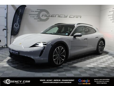 Porsche Taycan 4S 571 Gris Craie Roues AR directrices 2021 occasion Coignières 78310