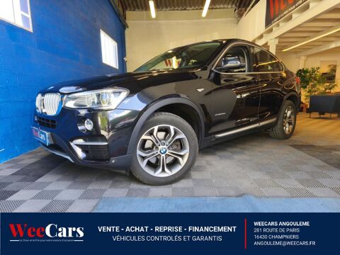BMW X4 2.0 D 190 X-LINE XDRIVE BVA - GARANTIE 12 MOIS 2016 occasion Angoulême 16000