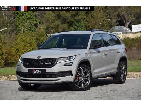 Skoda Kodiaq 2.0 Bi-TDI SCR - 240 - BV DSG7 4x4 7pl RS 2020 occasion Mougins 06250