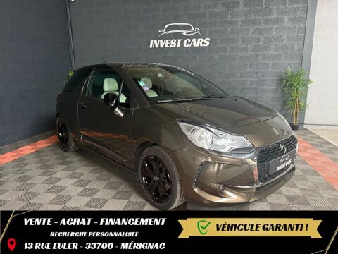 Citro&euml;n DS3 1.6 THP 16V 155 CH BERLINE Ultra prestige - GARANTIE 6 MOIS 2012 occasion M&eacute;rignac 33700