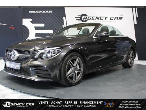 Mercedes Classe C 220 d Cabriolet BVA 9G-Tronic Phase 2 AMG Line Suivi Complet 2019 occasion Villeneuve-d'Ascq 59493