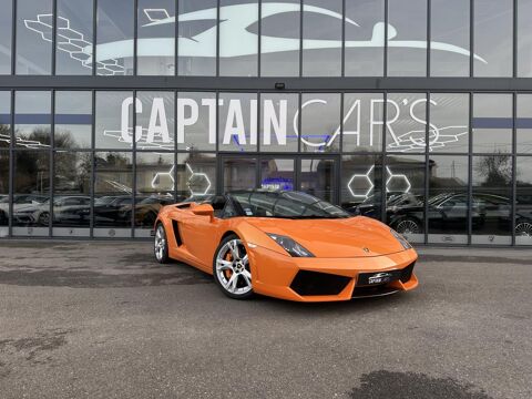 Lamborghini Gallardo 5.2 V10 - 560 - BV E-Gear ROADSTER LP 560-4 - GARANTIE 12 M 2012 occasion Montussan 33450