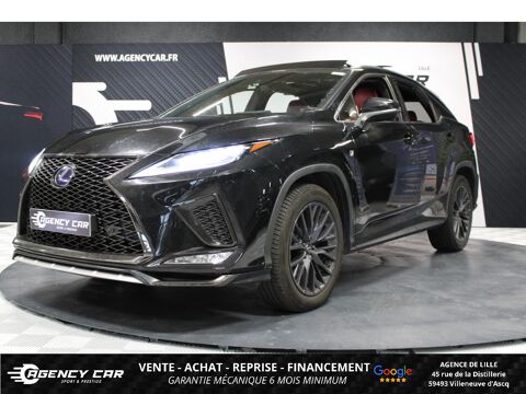 Lexus RX 450h 4WD 3.5 V6 BV E-CVT 450H F Sport Suivi Lexus Aucun Frai 2020 occasion Villeneuve-d'Ascq 59493