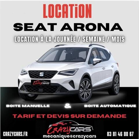 Seat Arona Style LOCATION BOITE MANUELLE 2024 occasion Pontarlier 25300