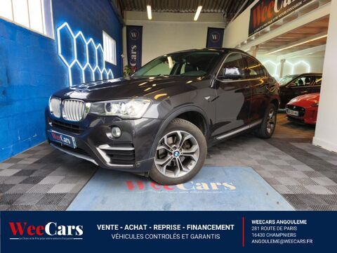 BMW X4 2.0 D 190 X-LINE XDRIVE BVA - GARANTIE 12 MOIS 2017 occasion Angoul&ecirc;me 16000