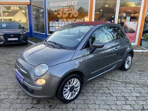 Fiat 500 1.2i - 69 S&S Lounge cabriolet moteur 30000km 2014 occasion Aubigny-sur-N&egrave;re 18700