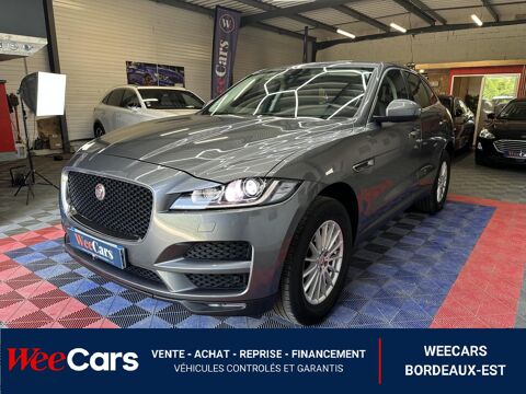 Jaguar F-PACE moteur neuf 2.0 D 180 BVA Portfolio 2017 occasion Artigues-pr&egrave;s-Bordeaux 33370