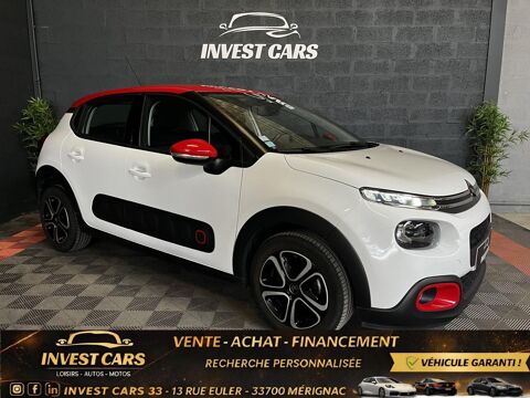 Citro&euml;n C3 Soci&eacute;t&eacute; 1.6 BlueHDi 100ch Feel Nav BVM5 2pl - GARANTIE 6 MOI 2017 occasion M&eacute;rignac 33700