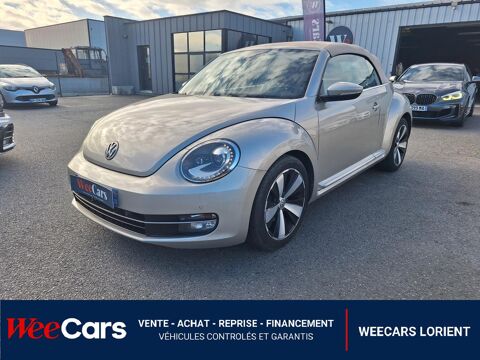Volkswagen COCCINELLE II CABRIOLET 1.2 TSI 105 BLUEMOTION COUTURE DSG BVA 2016 occasion Caudan 56850