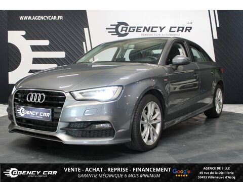 Audi A3 1.6 TDI S line BV S-Tronic garantie 6 mois d&egrave;s 260,58?/ m 2016 occasion Villeneuve-d'Ascq 59493