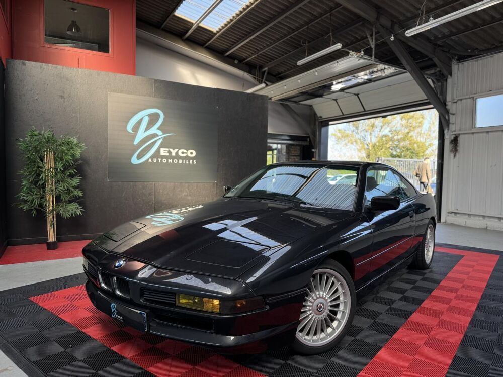 Série 8 850i V12 300 CH BVA INTERIEUR CUIR NOIR 1991 occasion 22950 Trégueux