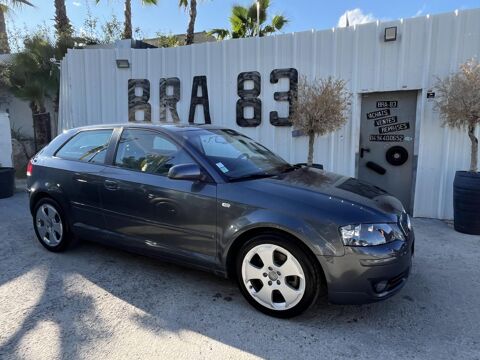 Audi A3 Quattro 2.0 TDI - 140 8P 2005 COUPE Ambition Luxe PHASE 1 2007 occasion Le Muy 83490