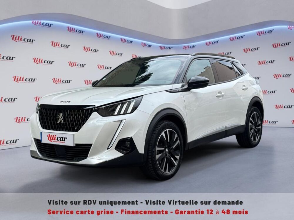 2008 1.2i PureTech - 155ch - BV EAT8 - GT - ENTRETIEN PEUGEOT - 2020 occasion 06000 Nice