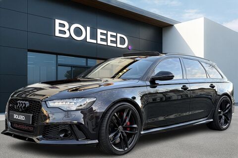 Audi RS6 Quattro 4.0 V8 TFSI 560 Tiptronic 8 FR carbon noir panthere 2014 occasion Jouars-Pontchartrain 78760