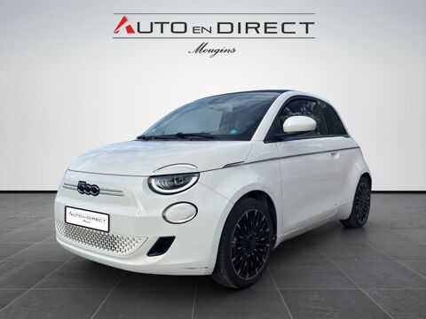 Fiat 500 Cabriolet Electrique 42 kWh CABRIOLET 2020 Ic&ocirc;ne Plus 2020 occasion Mougins 06250