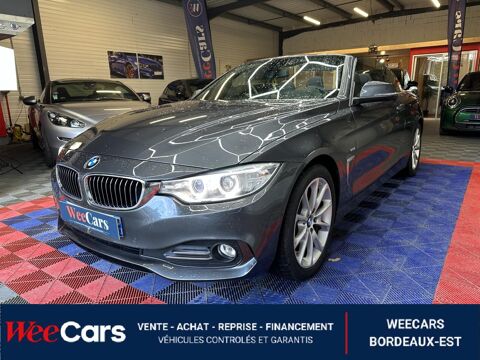 BMW S&eacute;rie 4 420d Cabriolet Luxury Pack Techno - BVA CABRIOLET F33 F83 4 2016 occasion Artigues-pr&egrave;s-Bordeaux 33370
