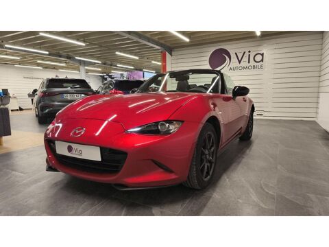Mazda MX-5 1.5 Skyactiv-G 131 CV -ROADSTER TOIT SOUPLE - SELECTION - 1E 2017 occasion Chambéry 73000