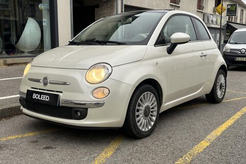 Fiat 500 Fiat 1.2i - 69 BV Lounge + toit panoramique 2010 occasion Jouars-Pontchartrain 78760