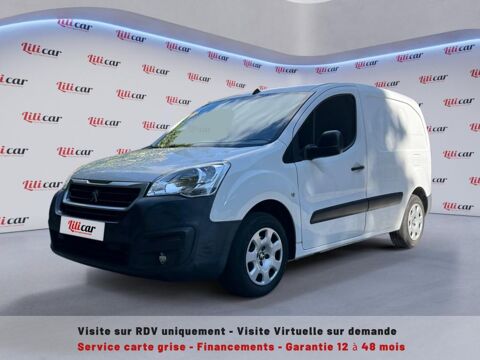 Peugeot Partner 120 L1 1.6 BlueHDi- 100 - BV ETG6 -Fourgon Pack Clim Nav-Gar 2016 occasion Nice 06000