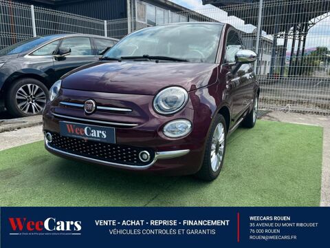 Fiat 500 1.2i 69 Lounge 2017 occasion Rouen 76000