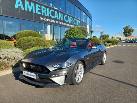 Ford Mustang GT CABRIOLET V8 5.0L - PAS DE MALUS 2018 occasion Le Coudray-Montceaux 91830