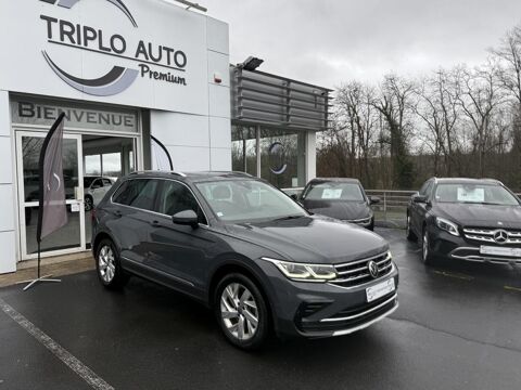 Volkswagen Tiguan 1.4 eHybrid - 245 - BV DSG6 Elegance GPS + CAMERA AR + TOIT 2021 occasion Brive-la-Gaillarde 19100