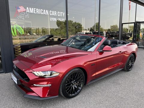 Ford Mustang GT CABRIOLET V8 5.0L BVA10 - Pas de Malus 2019 occasion Le Coudray-Montceaux 91830
