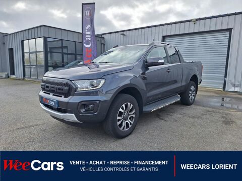 Ford Ranger DOUBLE CABINE 2.0 TDCI 215 WILDTRAK 4X4 BVA 2021 occasion Caudan 56850