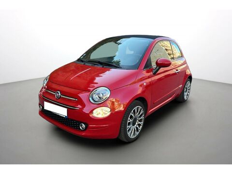 Fiat 500 Cabriolet 1.2i - 69 ch - Lounge - Garantie 12 Mois 2019 occasion Nice 06000