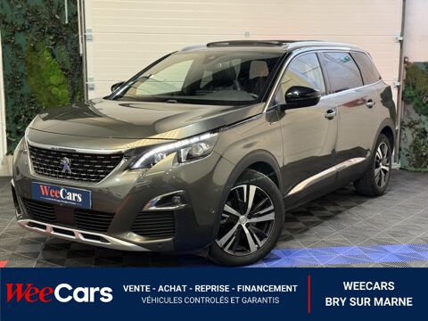 Peugeot 5008 1.2i 130ch GT Line 7pl - Toit ouvrant & Full cuir & Sièges c 2019 occasion Bry-sur-Marne 94360