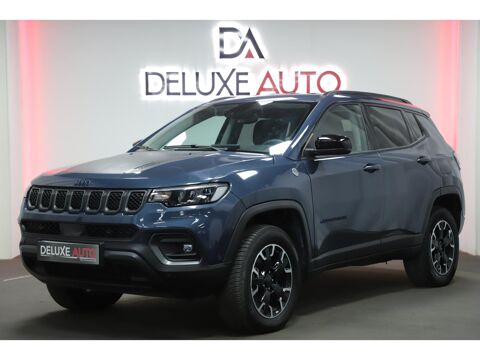 Jeep Compass 1.3 PHEV T4 240 4xe eAWD Trailhawk - BVA 2022 occasion La Roquette-sur-Siagne 06550