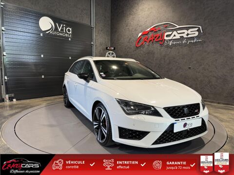 Seat Leon ST CUPRA 2.0 TSI 280 - SIEGES CHAUFFANTS - ENTRETIEN SEAT 2015 occasion Pontarlier 25300