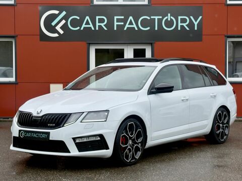 Skoda Octavia RS 2.0 TSI 245 1&egrave;re Main Canton Toit ouvrant DCC ACC GPS Amu 2018 occasion Marmoutier 67440