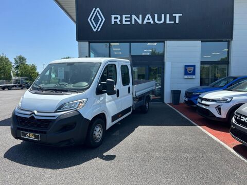Citro&euml;n Jumper Benne 35 L3 HDi 130 III PLATEAU DOUBLE CABINE 2016 occasion Bessi&egrave;res 31660
