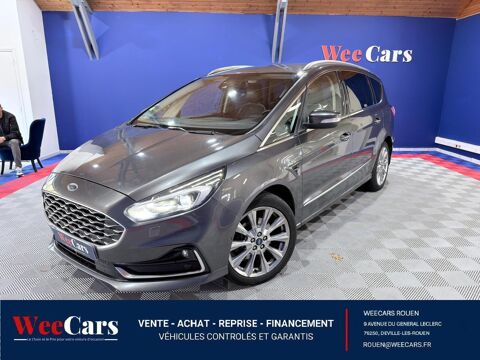 Ford S-MAX 2.0 ECOBLUE 190 VIGNALE BVA 7 PLACES 2019 occasion D&eacute;ville-L&egrave;s-Rouen 76250