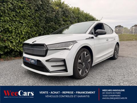 Skoda Enyaq BEV 300ch 105PPM 82KWH RS 4X4 BVA - GARANTIE 12 MOIS 2023 occasion Angoulême 16000