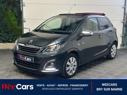 Peugeot 108 1.0 VTi 72ch Top Style - Toit ouvrant & Carplay 2021 occasion Bry-sur-Marne 94360