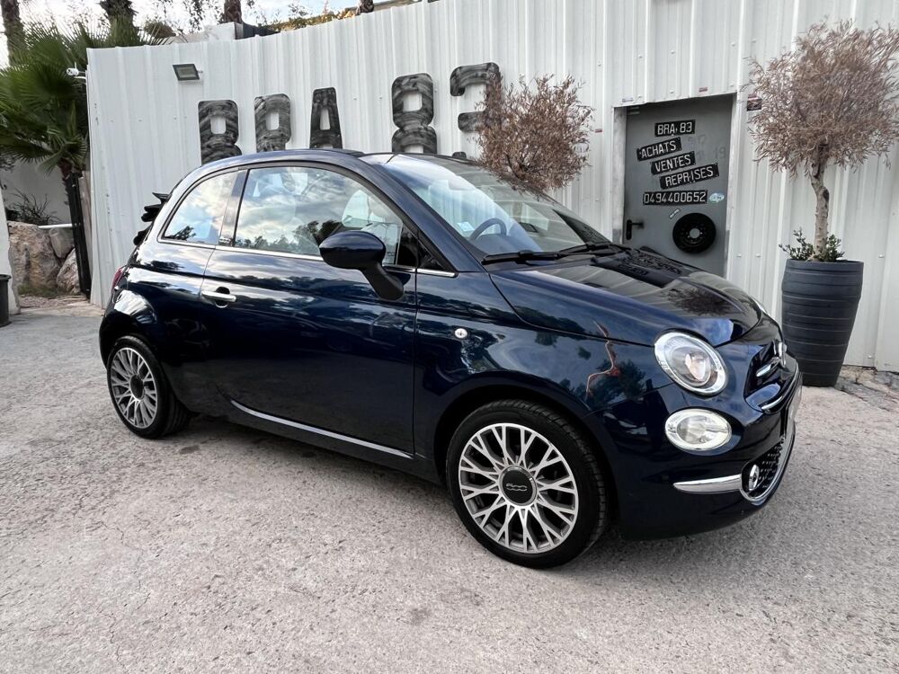 500 Fiat Cabriolet 1.0i BSG - 70 S&S S&eacute;rie 8 C CABRIOLET Star PH 2020 occasion 83490 Le Muy