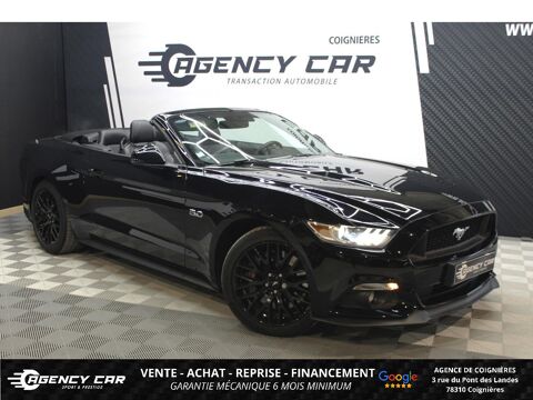 Ford Mustang Convertible 5.0 V8 421 - PACK PREMIUM - FULL BLACK 2016 occasion Coigni&egrave;res 78310